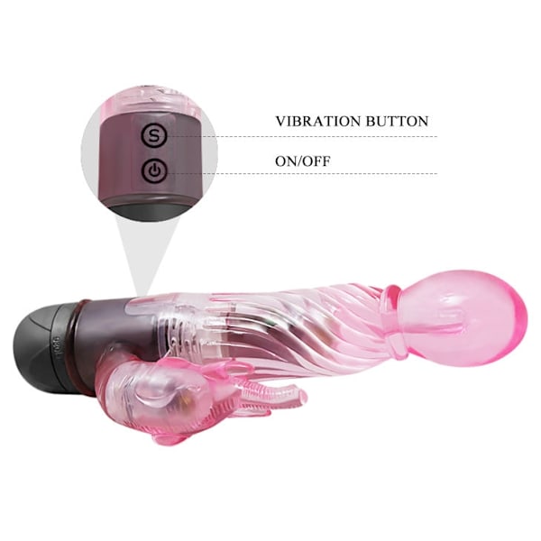 Baile - Giv dig en slags elskervibrator med Pink Rabbit 10 tilstande