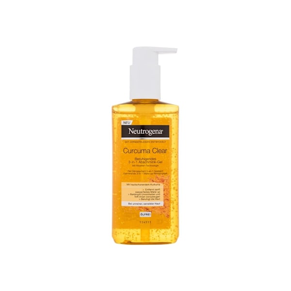 Neutrogena - Curcuma Clear Micellar Gel 3-in-1 - Unisex, 200 ml