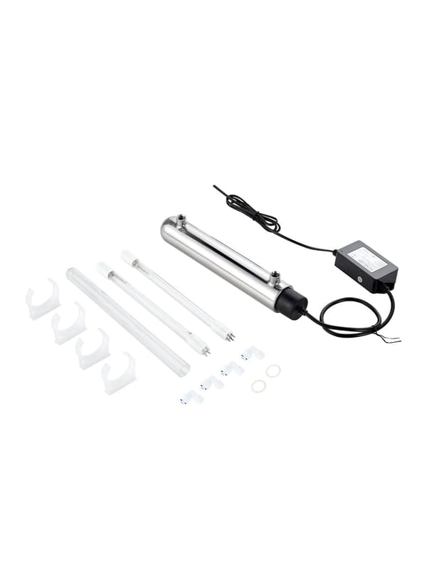 UV-vattenrenare 12W 1 GPM 220V, rostfritt stål