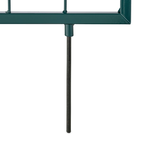 4-delat blomrabattstaket i metall