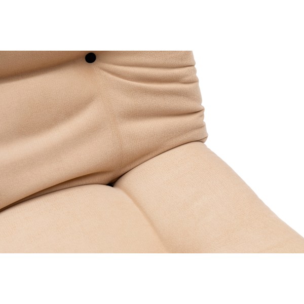1-sæders sovesofa Misa Small Solo - Creme