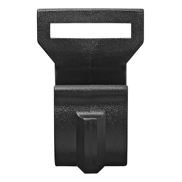 Teltclips 20-25mm med slids sort
