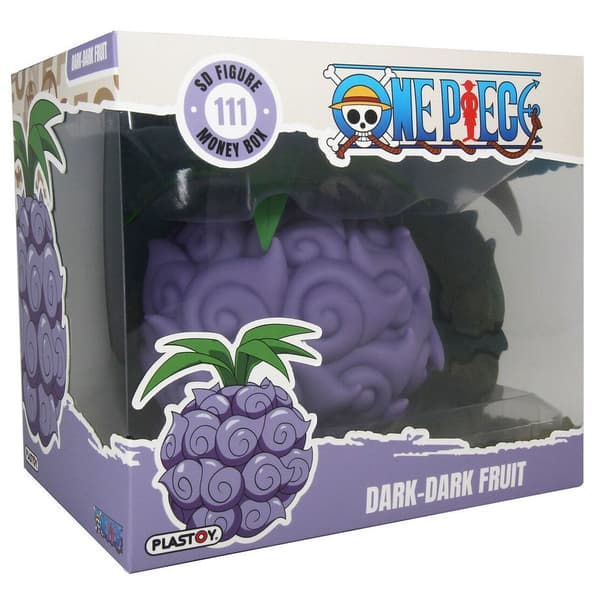 One Piece Dark-Dark Fruit Sparbössa, 13 cm PVC-figur