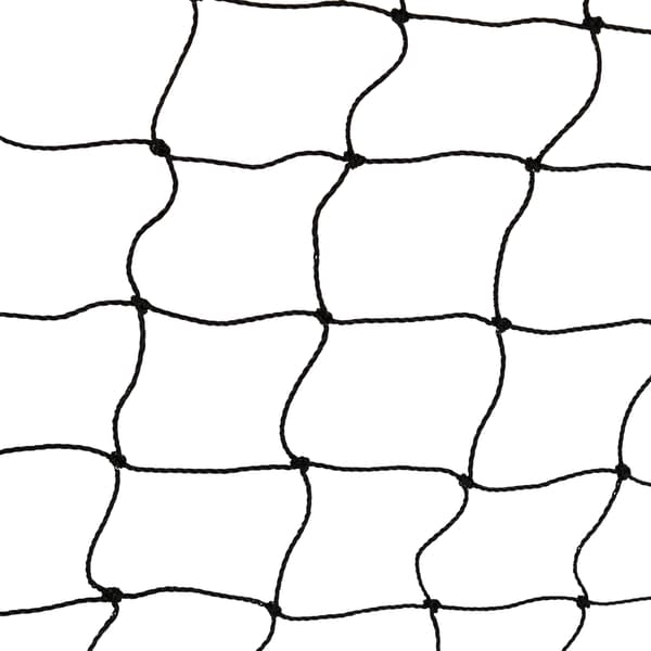 Sort fodboldmål 120 x 180 cm