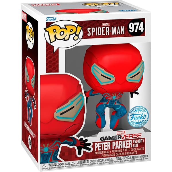 Spider-Man Peter Parker actionfigur, eksklusivt samleobjekt