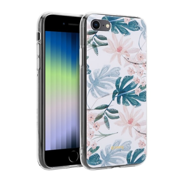 Crong Flower Cover – Cover til iPhone SE 2020/8/7 (mønster 01)