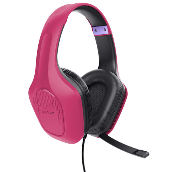 GXT 415P Zirox Gaming Headset vaaleanpunainen