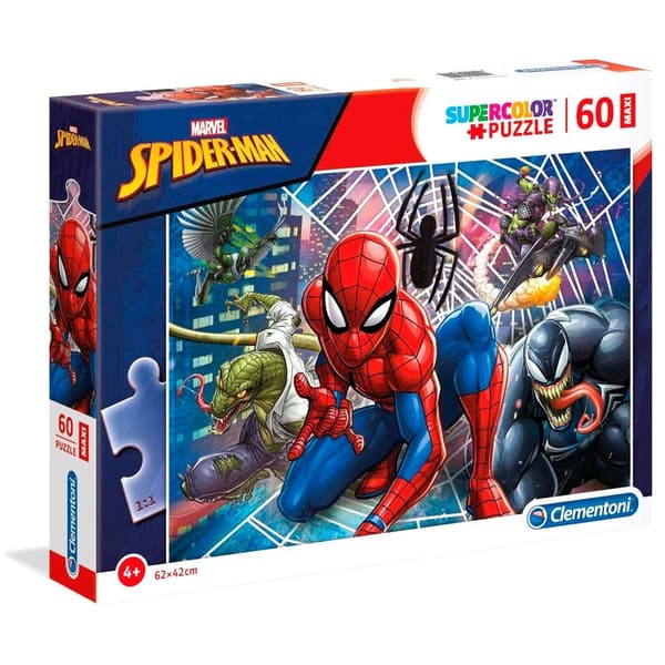 Spiderman 60-bitars pussel för barn och vuxna