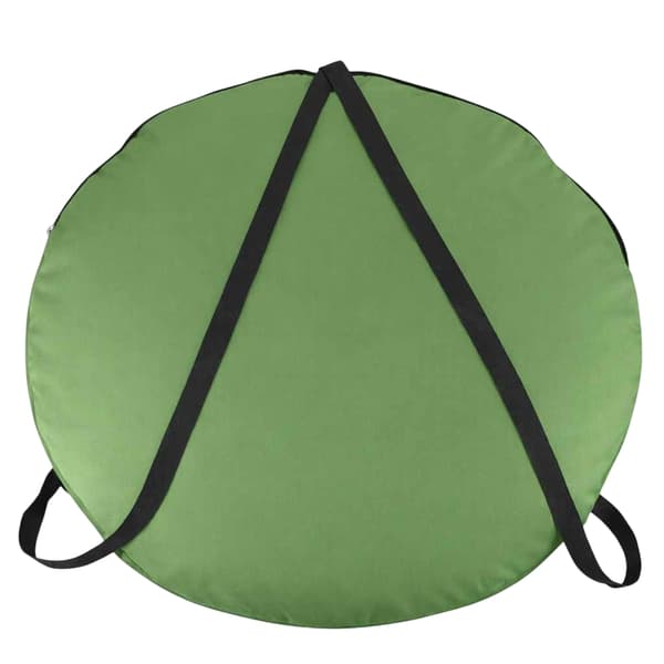 Pop-up-toalett med dusch, grönt 190 cm