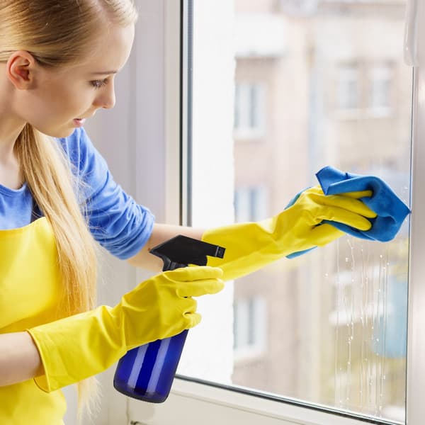 Sprayflaske glas blå, sæt med 2 stk