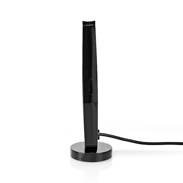 Sisäantenni | Aktiivinen | FM / UHF / VHF | Vastaanottoalue: 0-15 km | LTE700 | Vahvistus: 28 dB | ABS-Muovi | Musta