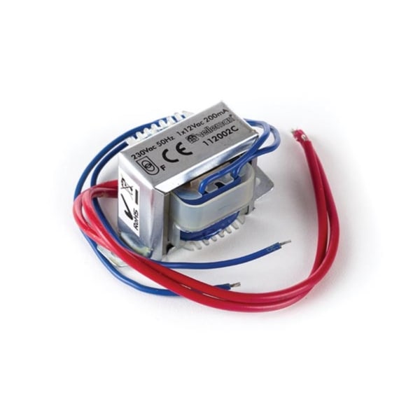Avokehysmuuntaja 2,4 Va 1 X 12 V ~ 200 Ma Max.