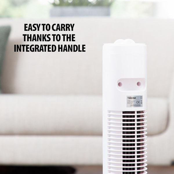 Søjleventilator med timer