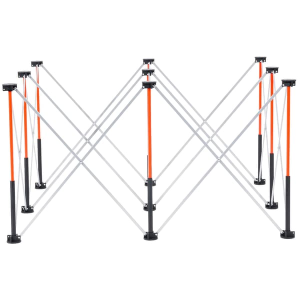 Bærbart, foldbart arbejdsstativ 1266 x 665 mm, 1135 kg, bæretaske