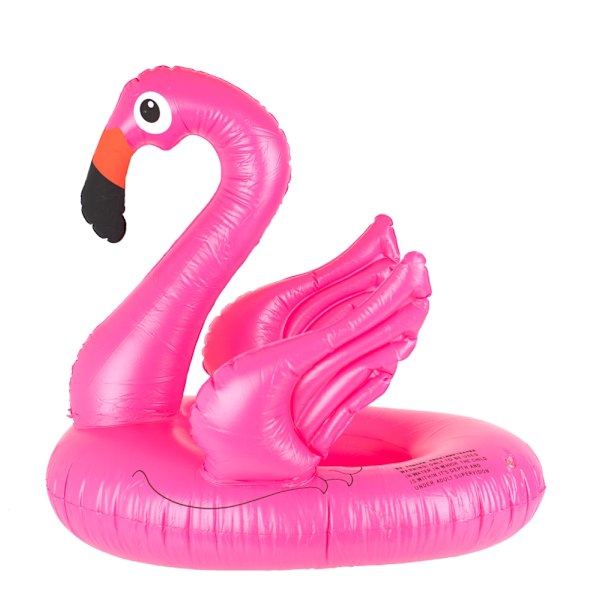 Uppblåsbar pontonhjulsflamingo för barn