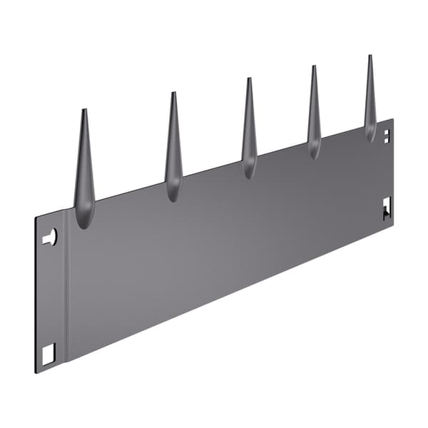 Stålkantlist, 5-pack 91 x 13 cm, galvaniserad, böjbar