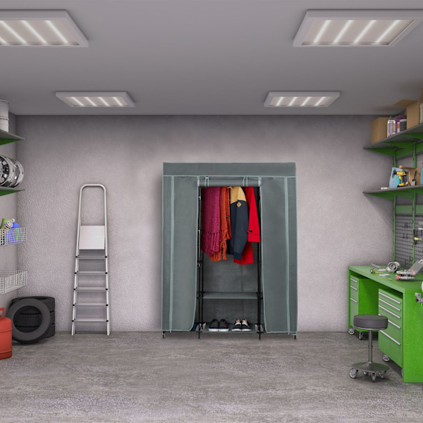 XXL stof garderobe