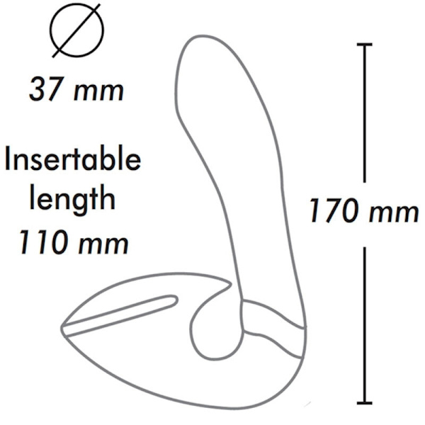 Shunga - Soyo Intim Massager Sort