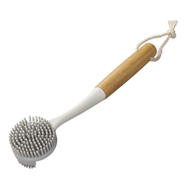 Diskborste silikon 30,5 cm Ø6 cm bambu