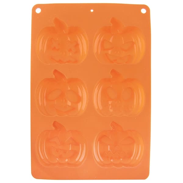 Halloween Græskar Silikone Cookie Form, 25x18x3 cm