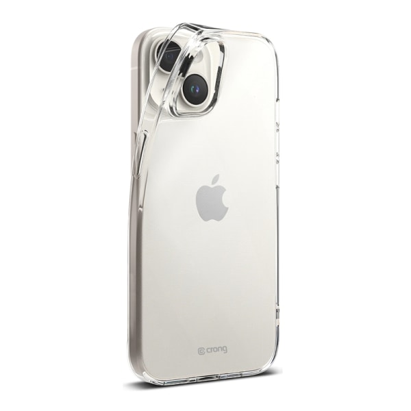 Crong Crystal Slim Cover - Fodral för iPhone 15 (Transparent)