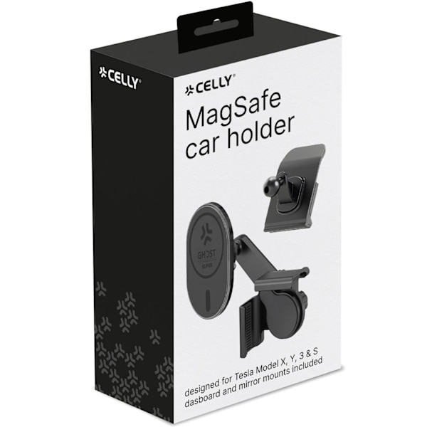 MagSafe-bilhållare för Tesla Model X, Y, 3, S Skärm + instrumentbräda