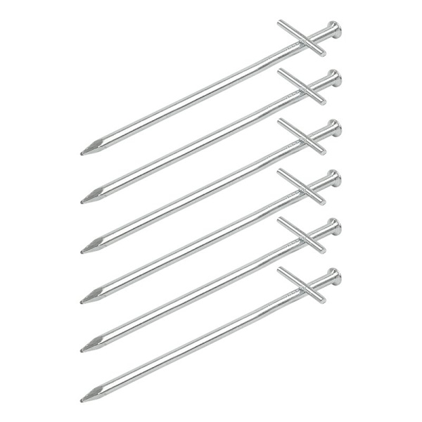 Kalliotappi 17cm metallia weldon-ristiputkella 6 kpl polybagissa