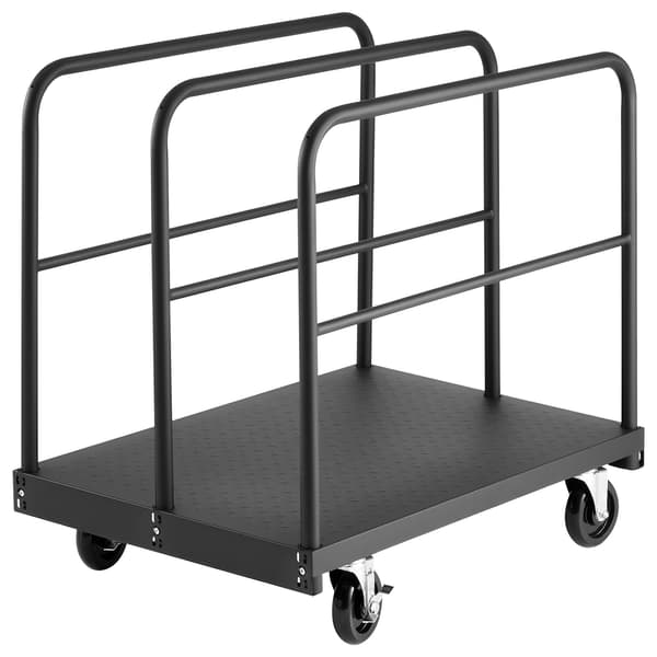 Kipsilevykärry, 1800 lb 2-in-1 teräslevykärry