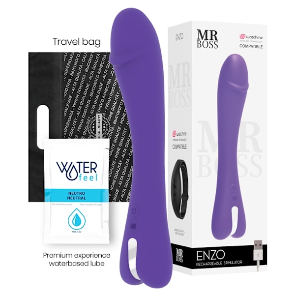 Mr Boss - Enzo Vibrator Watchme trådlös teknologikompatibel