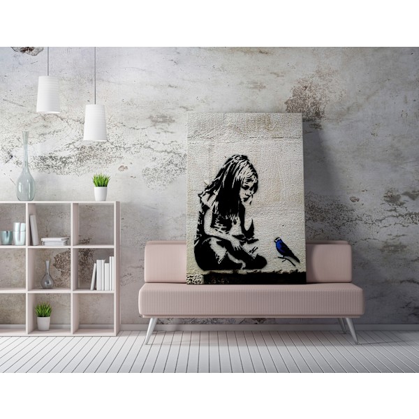 Dekorativt lærredsmaling WY49 (70 x 100)