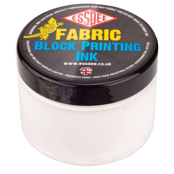 Essdee Fabric Block Printing Ink 150 ml. - Hvid