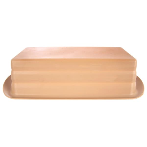 Silikonebrødform, beige, 29 cm