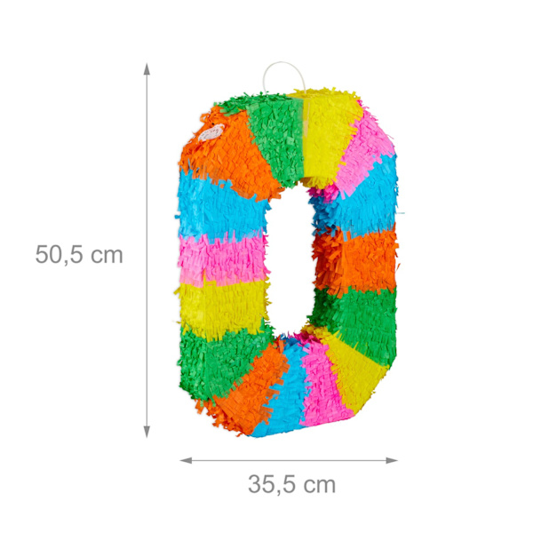 Numero pinata syntymäpäivä