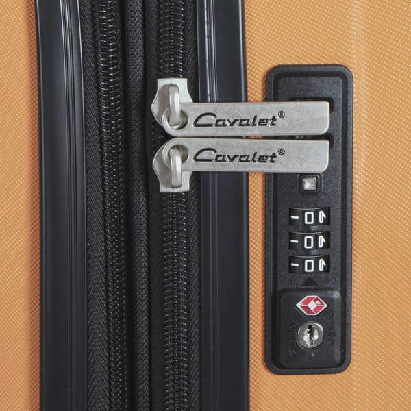 3-delat bagageset, orange – Kabin, Medium, Stor