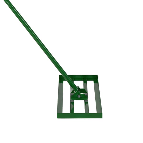 Gräsmattajämnare, 91 x 25 cm, 193 cm stålhandtag