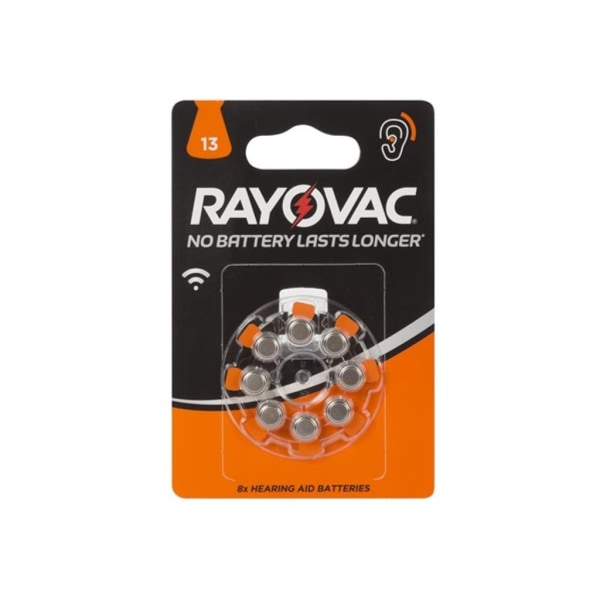 Zink Air Cel Rayovac 1,45V-290Mah 4606.745.418 (8st/Bl)