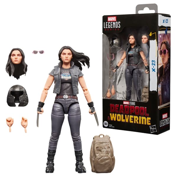 Marvel Legends -sarjan Deadpool & Wolverine X-23 -figuuri 15 cm