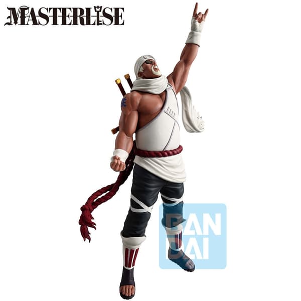 Killer Bee Ichibansho figur, 27 cm, Naruto Shippuden samleobjekt
