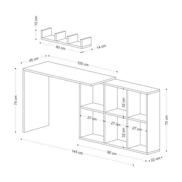 Studiebord Blake