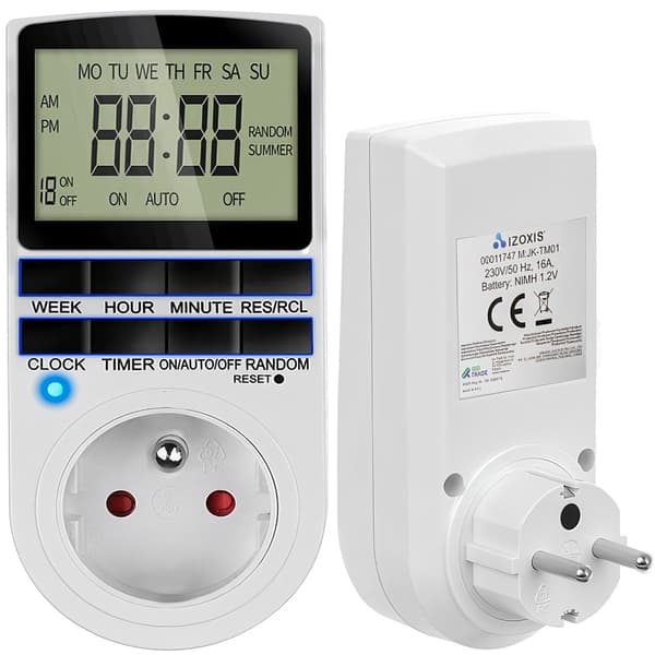 Tænd/sluk timer