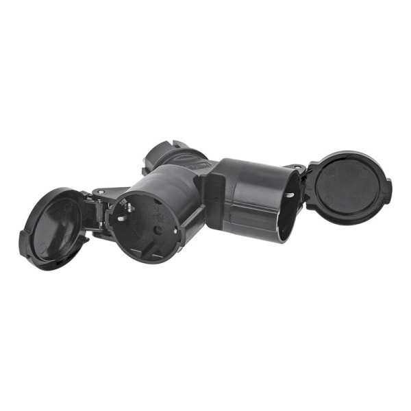 Schuko 2-vägs splitter