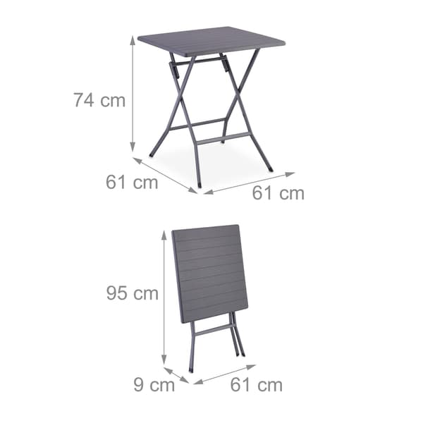Fällbart bord