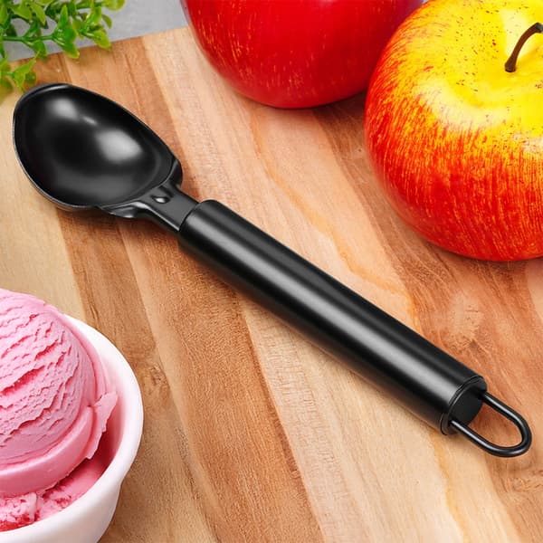 Isske af sort stål, 19 cm