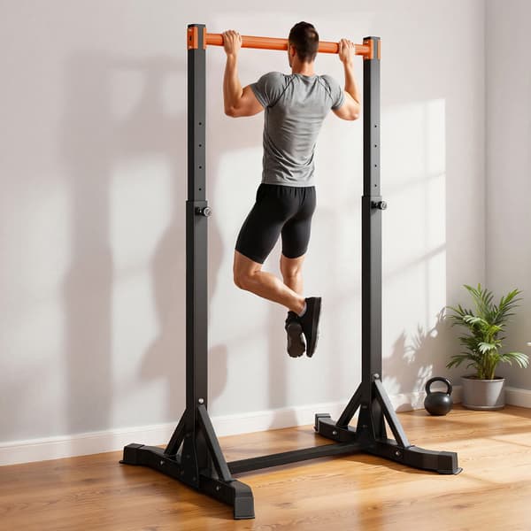 Fritstående pull-up stangstation, 150 kg, justerbar højde