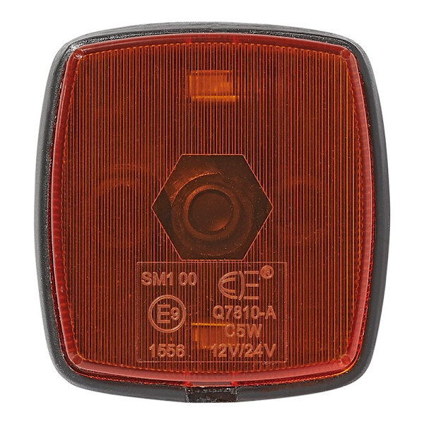 Sivuvalaisin keltainen 65x60mm PM