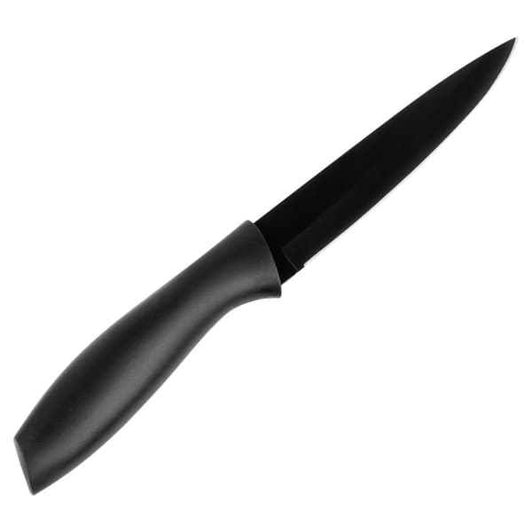 Køkkenkniv stål sort 23 cm
