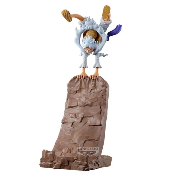 One Piece Gear 5 Monkey D Luffy Action Figur, 6-tommer samleobjekt