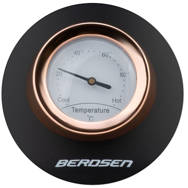 Elektrisk Vattenkokare med Termometer 1,7L BD-701 Svart
