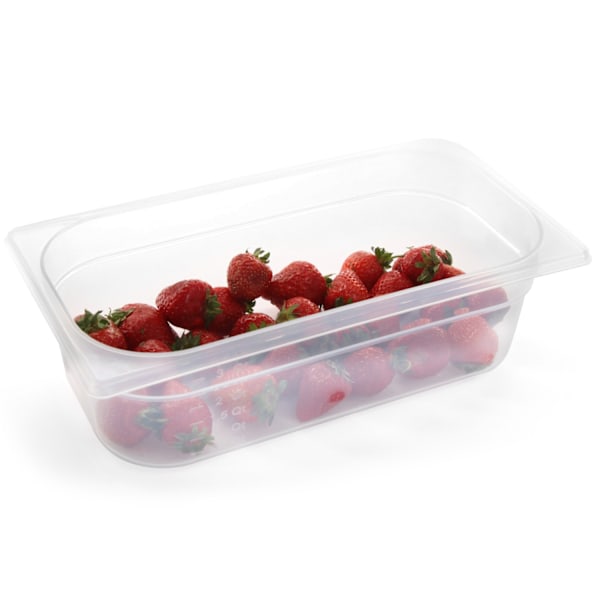 Gastronomiaastia polypropeenista GN 1/4 korkeus 100 mm - Hendi 880326