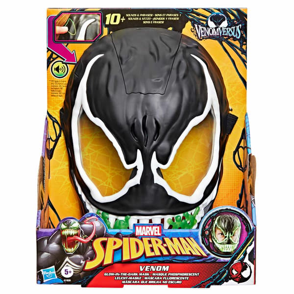 Venom självlysande mask med ljudeffekter